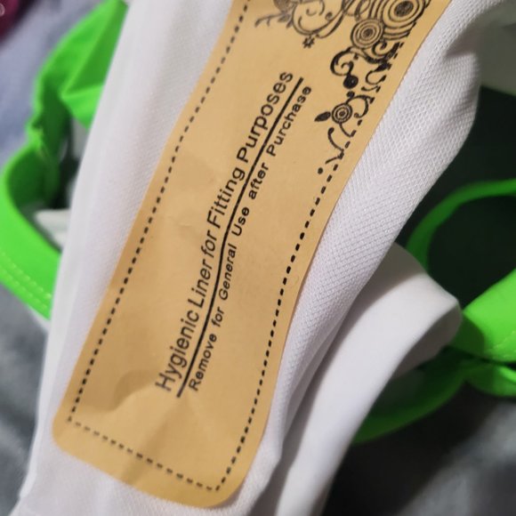 Solid Stripe Two Piece Bikini Set - Picture 3 of 6